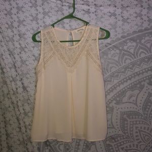 A cream tunic